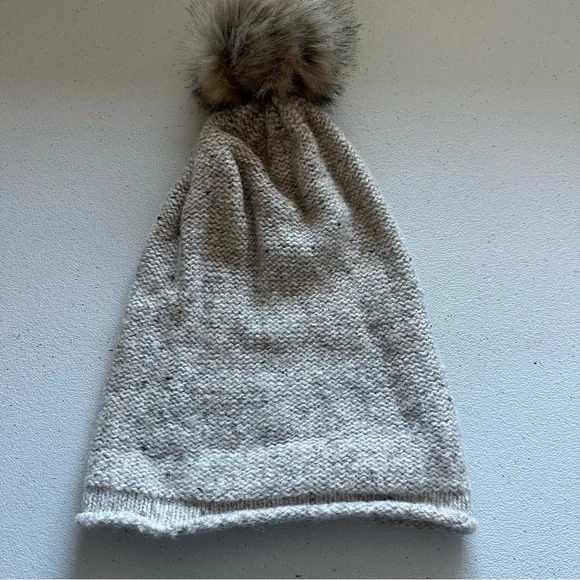 Madewell Wool Pom Pom Beanie - Picture 3 of 5
